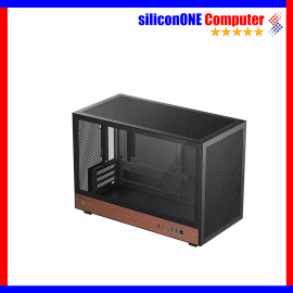 Deepcool CH260 WOOD BLACK [MATX,0FAN,PSUATX150MM] - USBC 